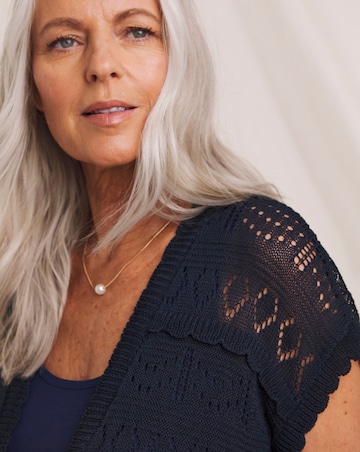 Julipa Crochet Frill Cardigan