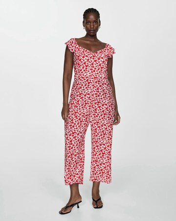 Mango Trinidad Floral Jumpsuit