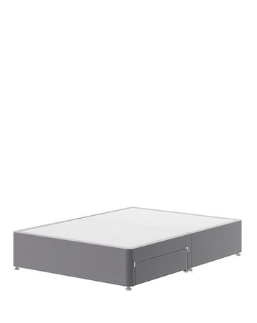 Silentnight Fabric 2 Drawer Divan Base Only