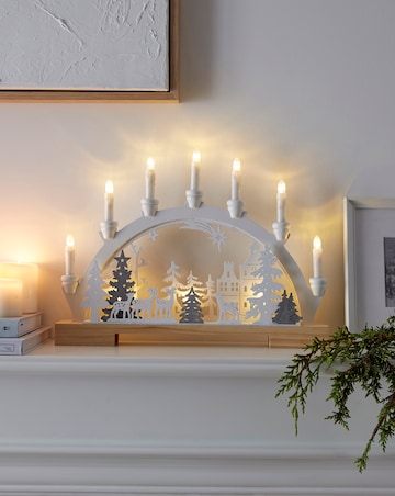 Lit Candlebridge Scene