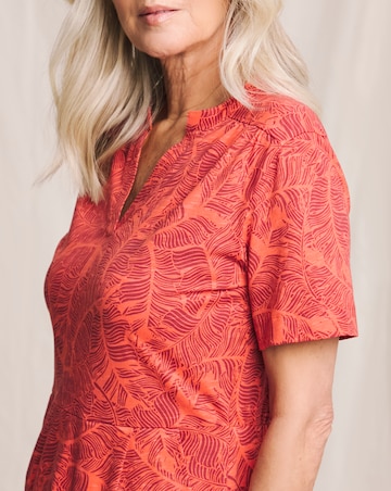 Julipa Pure Cotton Printed Jersey Shift dress