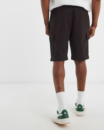 Lacoste Cargo Sweat Shorts - Brown