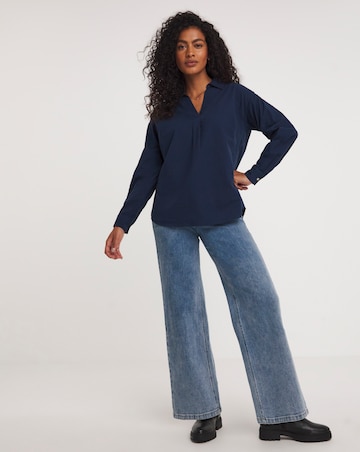 BRUSHED PULL OVER SHIRT