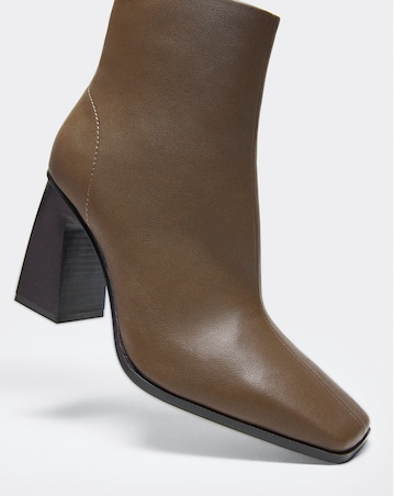 Mango Yves Heeled Ankle Boots