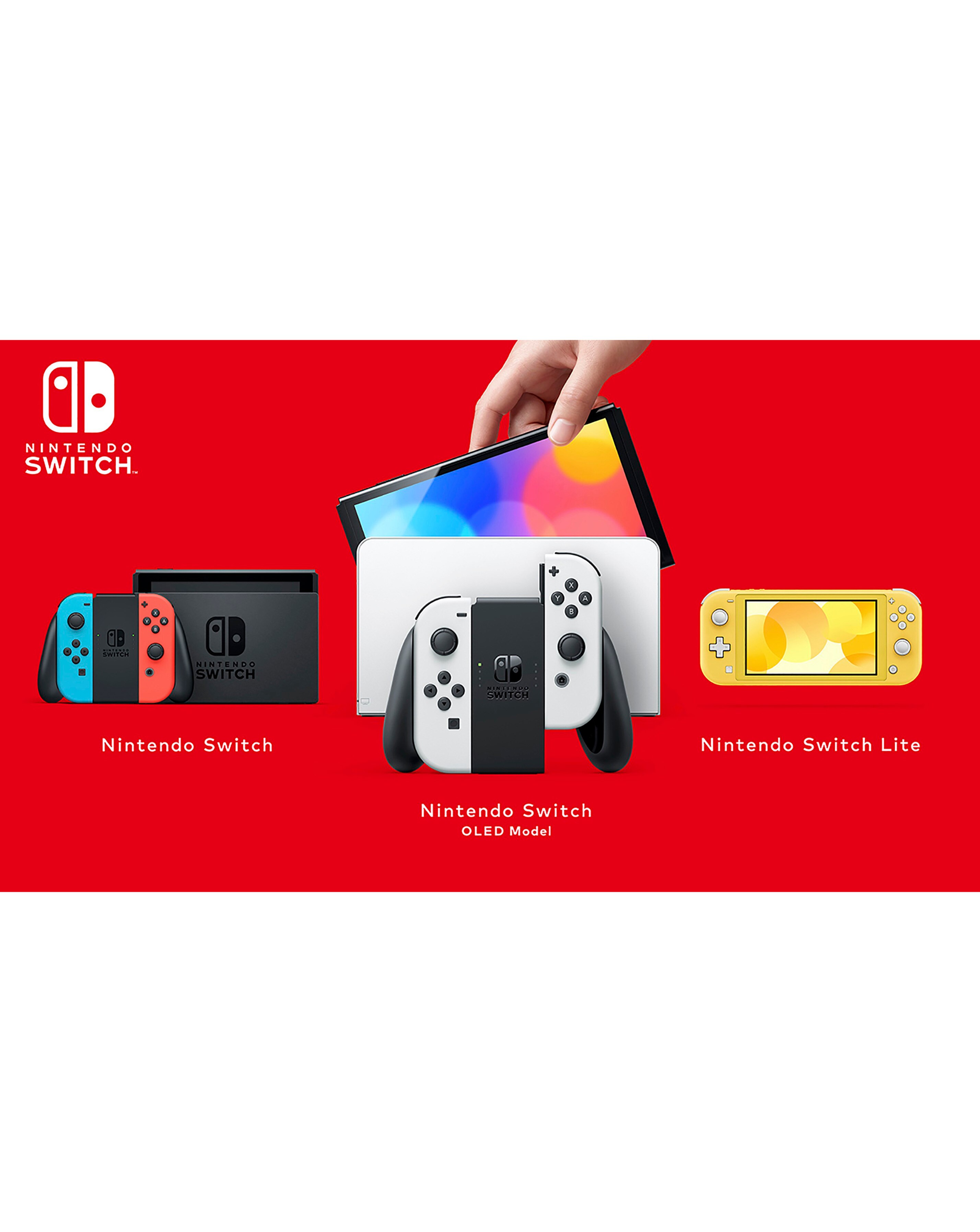 Nintendo Switch OLED Console - White | JD Williams