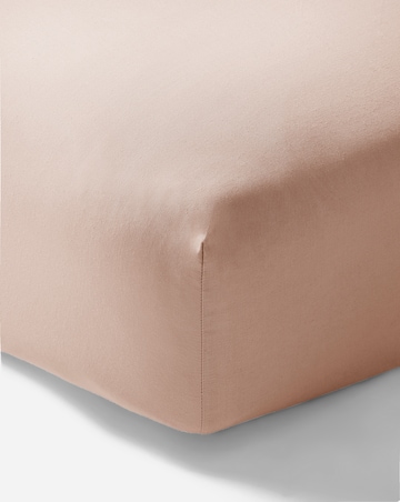 Non Iron Plain Dye 30cm Fitted Sheet