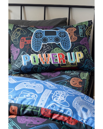 Catherine Lansfield Power Up Gamer So Soft Duvet Cover Set