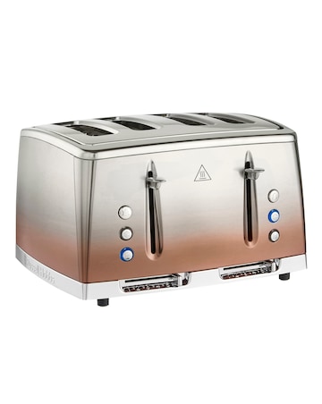 Russell Hobbs 25143 Eclipse Copper Sunset 4 Slice Toaster