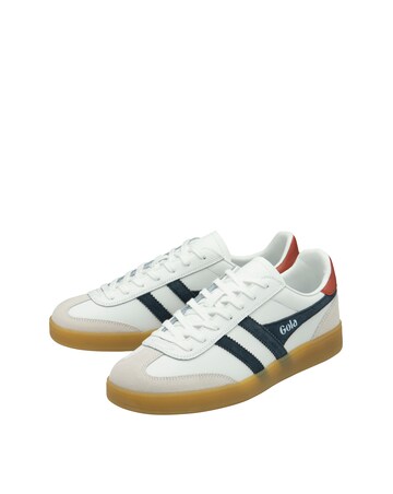 Gola Men's Viper Leather Trainer - White