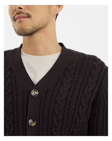 Cable Knitted Cardigan
