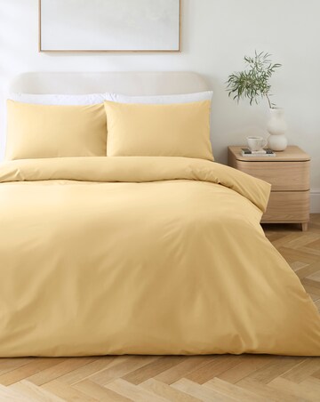 Non Iron Plain Dye Housewife Pillowcase Pair