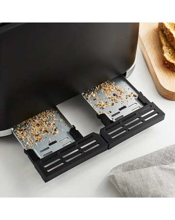 Swan Serenity Black 4 Slice Toaster