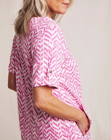 Julipa Pure Cotton Jersey Pocket Tunic