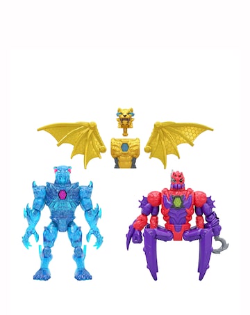 MrBeast Lab Hybrids Multipack Spider vs Energy Panther Figures