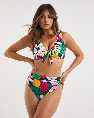Fruit Mix and Match High Leg Reversible Bikini Bottoms