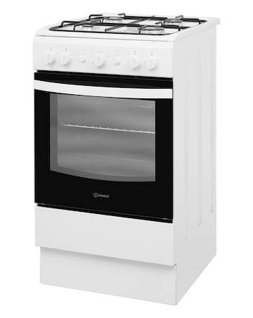 Indesit Cloe IS5G1KMW Gas Single 50cm Cooker White