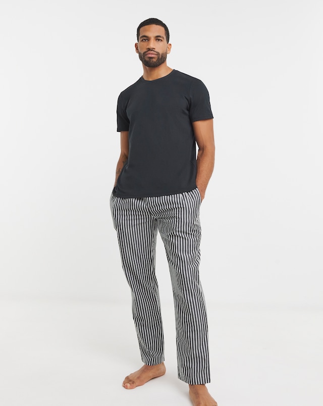 Woven Bottom Pyjama Set