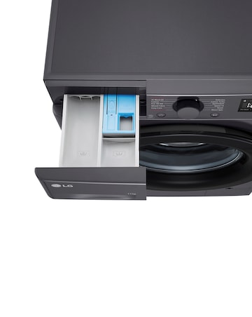 LG TurboWash F4Y511GBLN1 11kg Washing Machine - Slate Grey