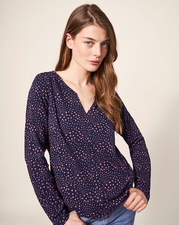 White Stuff Nelly Long Sleeve T Shirt