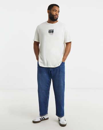 Jack & Jones Cherry Back Graphic T-Shirt - White
