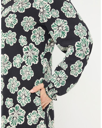 FatFace Spaced Floral Jersey Dress