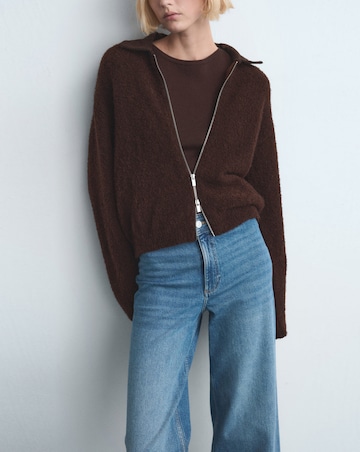 Mango High Waisted Culotte Jean