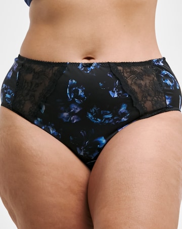 Elomi Morgan Full Fit Knicker Blue Print