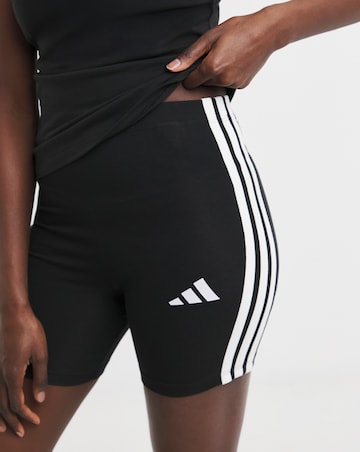 adidas Essentials 3 Stripes Biker Shorts