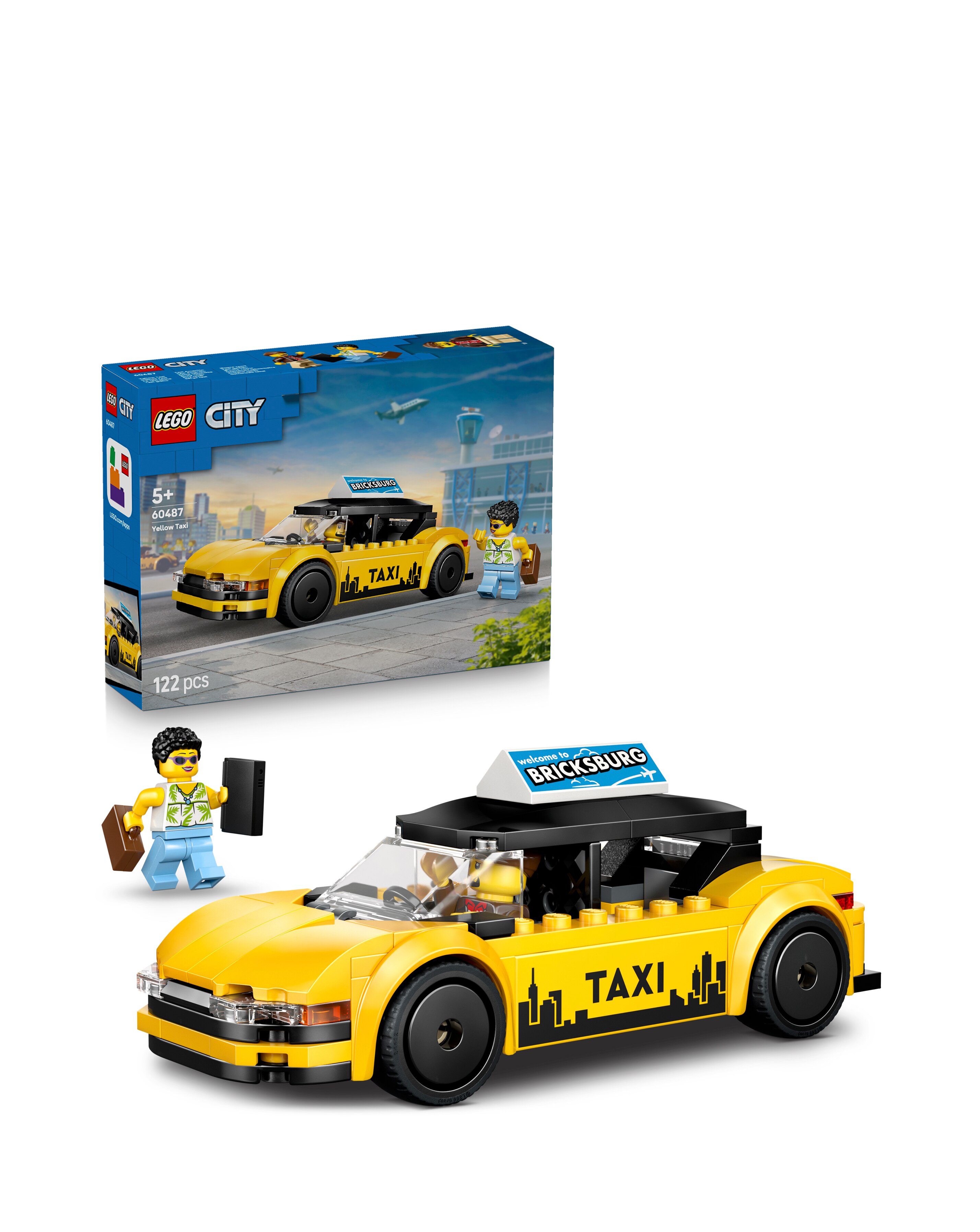 LEGO City Yellow Taxi 60487