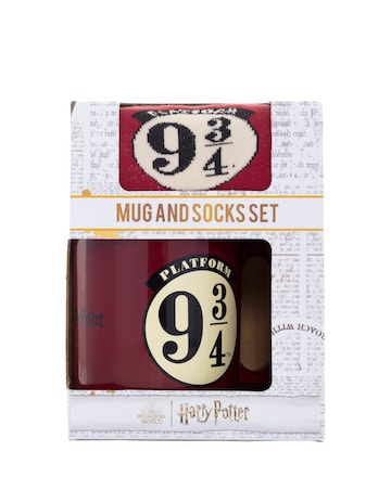 Harry Potter (Platform 9 3/4) Mug & Sock Set