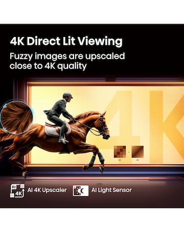 Hisense 65A6QTUK 65in 4K Ultra HD HDR LED Smart TV