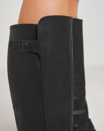 Heavenly Feet Rubymae Knee High Boots Standard Calf Wide E Fit