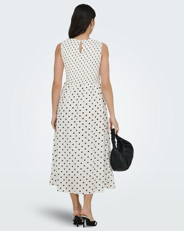 JdY Diego S/L Woven Spot Midi Dress