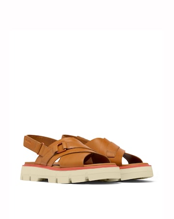 Sorel Leather Rein Crisscross Sandal