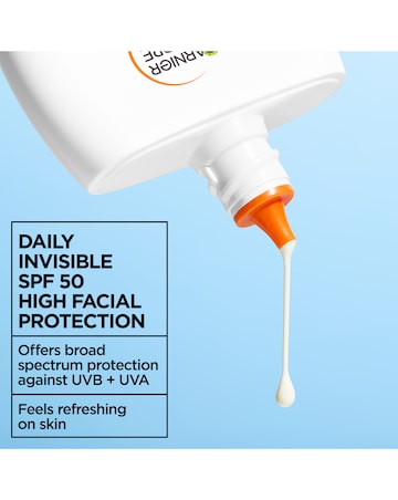 Garnier Ambre Solaire Super UV Refreshing Water Fluid - Invisible