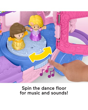 Fisher-Price Little People Disney Princess Pull-Along Musical Carriage