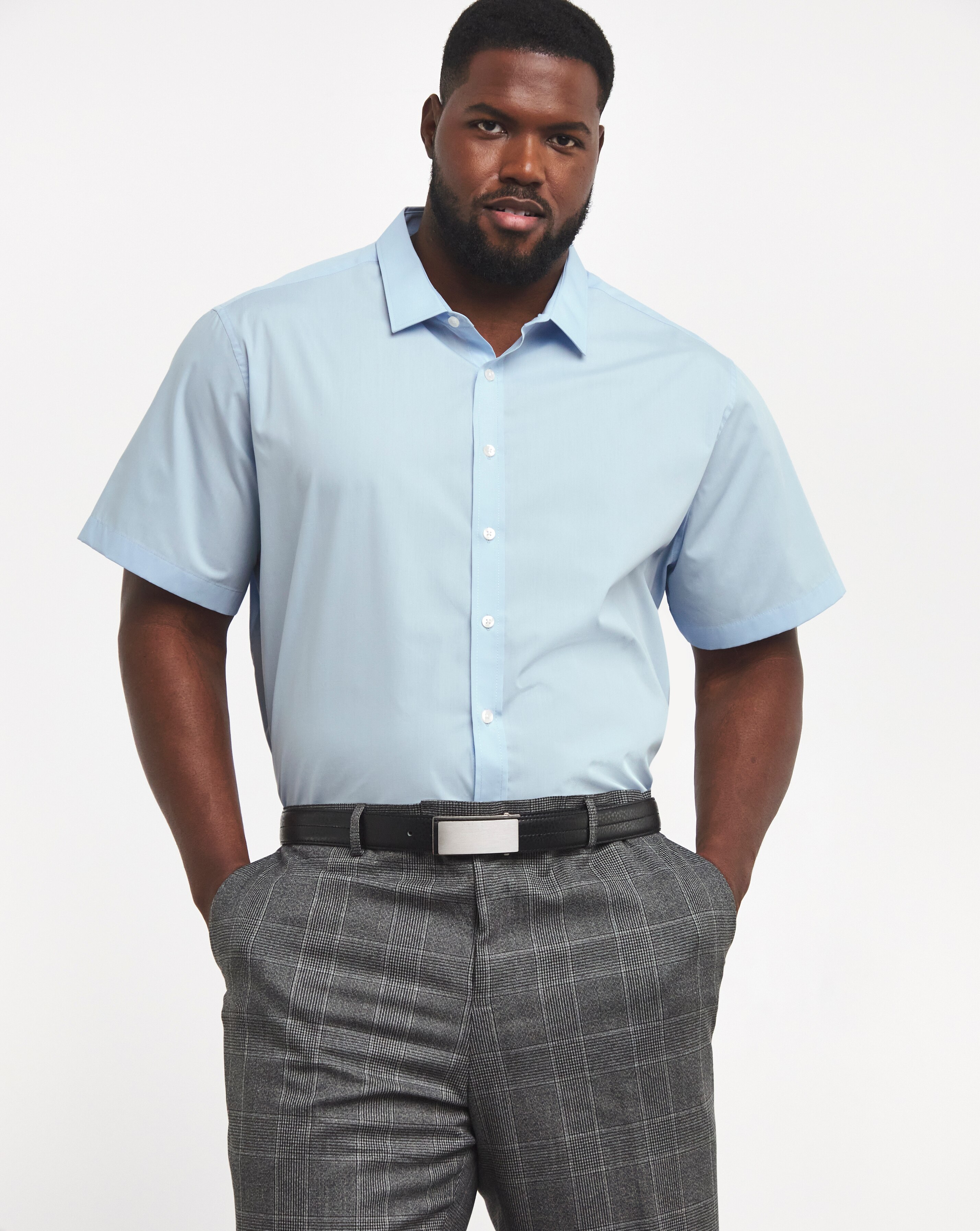 Short Sleeve Formal Shirt Long