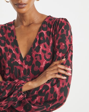 Soft Touch V Neck Tea Dress