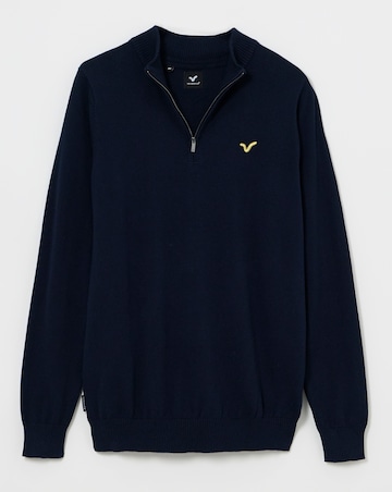 Voi Storm 1/2 Zip Knitted Jumper