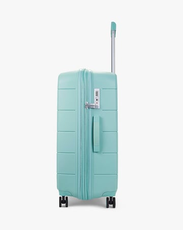 Rock Pixel Medium Suitcase - Pastel Green