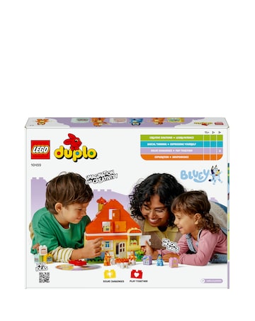 LEGO DUPLO Bluey: Bluey's Family House with Memory Game 10459