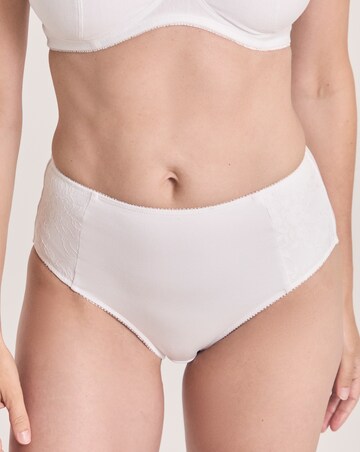 Pretty Secrets (2 Pack) New Sarah Cotton Full Fit Knickers White/Black