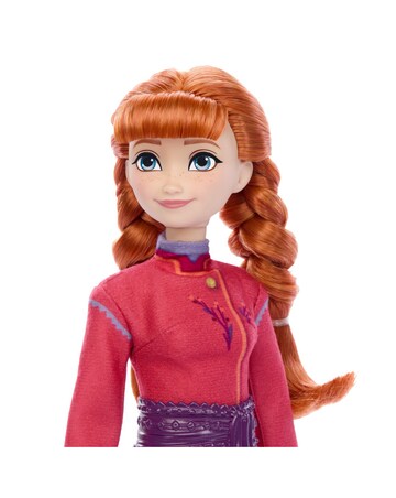 Mattel Disney Frozen Anna Fashion Doll & Wolf Cub Figure