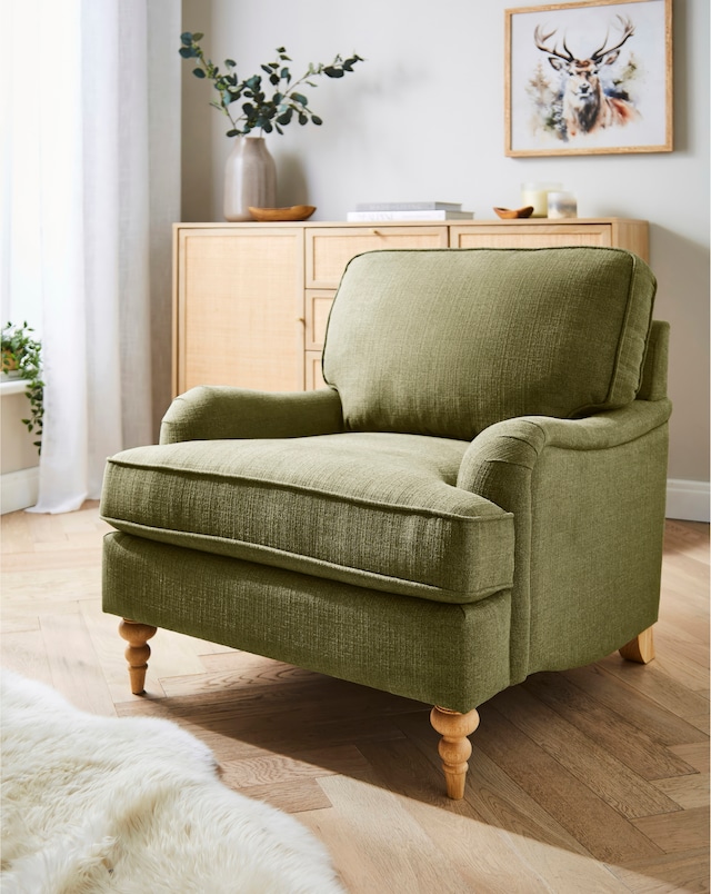Wisteria Fabric Armchair