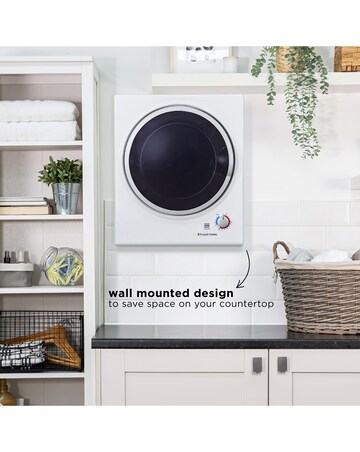 Russell Hobbs RH3VTD800 2.5kg Compact Vented Tumble Dryer - White