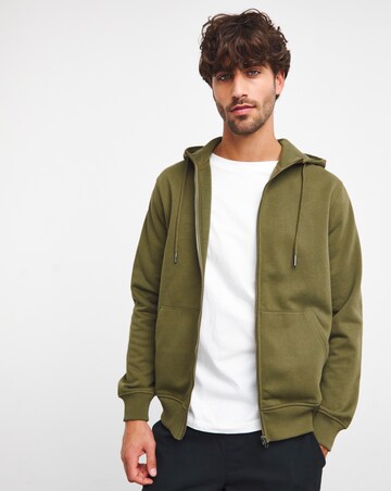 Full Zip Hooded Sweat Long