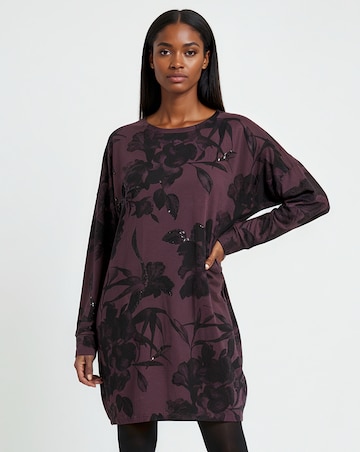 Religion Mini T-Shirt Sequin Dress