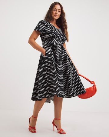Joe Browns The Peggy Polka Dot Midi Dress