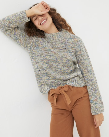 FatFace Think Yarn Jumper