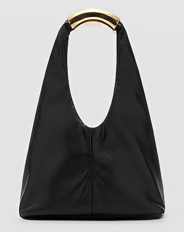 Mango Metal Top Handle Bag